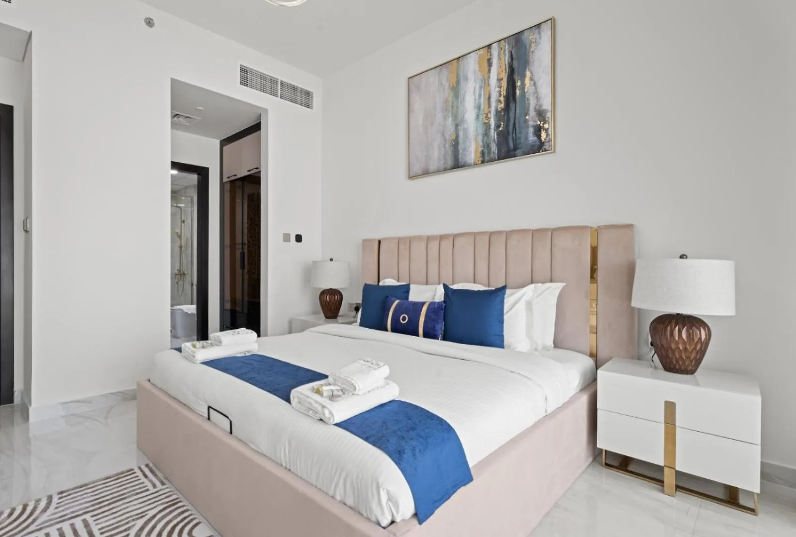 Velvet Luxe 1Br W Private Pool Gemz-15 Apartman Dubaj
